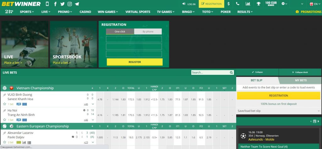 betwinner site