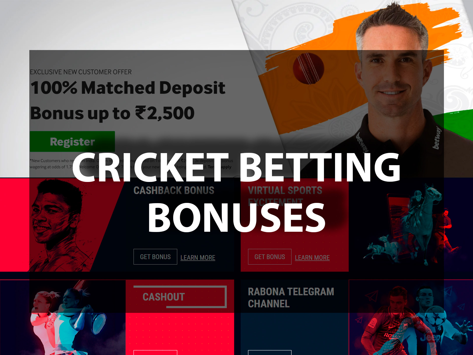 Cricket betting bonuses and promotions in India